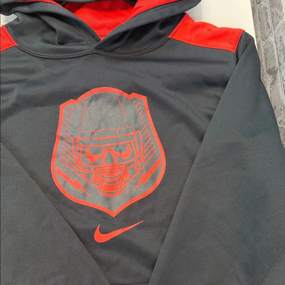 Nike Black and‎ Red boy's  Graphic Hoodie